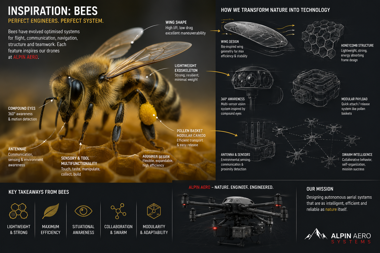 Inspiration: Bees — perfect engineers, perfect system